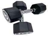 Premium Octagonal Dumbbell, Large Numbers Hard Chrome Plated Handle Dumbbells to Assist with 03893618