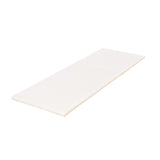 2" THICK CHAISE LOUNGE CUSHION IN CREAM - WATERPROOF FOLDABLE 2-SECTION DESIGN - FOR POOLSIDE, PATIO N770P253018C