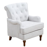 Accent Chair With Comfy Chenille Club Fabric,Comfy Upholstered Living Room Arm Chair,Springs W3042P262909