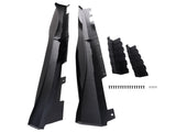 Black PP Side Skirt Rocker fit for Chevrolet Camaro RS SS 2016-2022 ZL1 Style 2PC 27251718