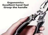 Two tiger pliers, five in one multifunctional pliers set, industrial grade with PVC handle, 35409782