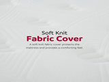 Premium 9 in. Medium Pocket Spring Mattress - Full Size, White B011P202579