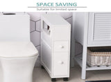 Bathroom Side Storage Cabinet - White 06312273