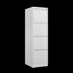 ZUN 4 Drawer File with Lock Metal Vertical File Storage Office Home Steel Vertical File W1247P173379