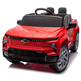 ZUN 24V Kids Ride on Car W/Parents Control,Licensed Chevrolet Silverado,Four-wheel suspension,LED W1578P202309