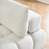 30 inches long, Teddy Sofa Fabric, with spacious and comfortable seat, for Apartment Office Living W1658P206874