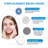 Facial Cleansing Brush, Brush for Exfoliating, IPX7 Waterproof 3 in 1 for Massaging, Deep Cleansing 66879514