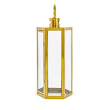 ZUN FRANK 23"H STAINLESS STEEL LANTERN 72191.00GLD