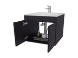 Wengue Bathroom Vanity with two Doors B062P355536