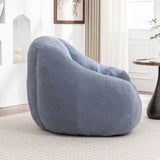 Bean Bag Chair with Filler, Bean Bag Sofa with Tufted Soft Stuffed Filling, Fluffy and Lazy Sofa, 25835367