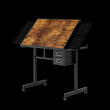 1000 pieces Jigsaw Puzzle metal Table board for adults gift with 4 trays and 2 Drawers W347P295083