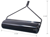 Durable Iron Garden Lawn Roller with Large 26Gal 220 lb load capacity, 40" width, ATV tow-behind, 14789218