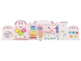11-in-1 Montessori Wall Busy Board - 3 Toddler Sensory Toy, Castle Style, Skill-Building 80727718
