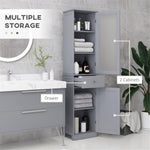 ZUN Bathroom Storage Cabinet-Grey （Prohibited by WalMart） 33017558