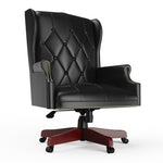 ZUN 330LBS Executive Office Chair, Ergonomic Design High Back Reclining Comfortable Desk Chair - Black W1550115016