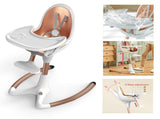 Luxury Baby Dining Chair with adjustable Seat Height & removable Tray, high-end Baby High Chair, T5170P409243