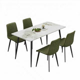 Dining Chairs 2PCS, Modern Kitchen & Dining Room Chairs, Upholstered Faux Leather Cushion Seat and W3316P426953