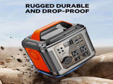 Powerbank 300w Portable Power Station with 60w Solar Panel for Camping Solar Generator 296Wh 20062214