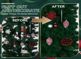 Christmas Artificial Tree Archway Decoration, Realistic PVC Holiday Tree Arch Frame for Outdoor 04466384