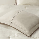 7 Piece Comforter Set Taupe/Brown King B03597133