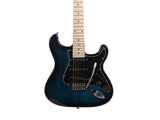 GST Stylish Electric Guitar Kit with Black Pickguard Dark Blue 58863012