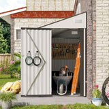 Campcraft Optional two-color storage shed, single hinge door, solid structural design, good W1598P283838
