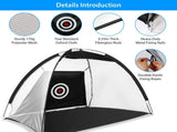 Golf Net, 78.7x39.4x55.1in for Backyard Driving Chipping Training Swing with Target Mat Balls for 15141261