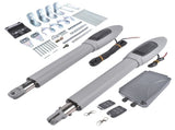 Automatic Dual Swing Gate Opener Kit For Doors up to 660lb with Remote Control 16712378