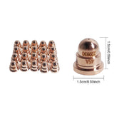 20Pcs 220930 Plasma Cutter Nozzle Fit For Hypertherm Powermax 45XP/65/85/105 54417441