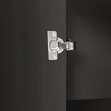 Modern Curved Sideboard 47.2-Inch Decorative Storage Cabinet Wooden Console Table Coffee Bar Cabinet W757P190336