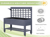 Wooden PlanterFlower shelf,Wood Planter Box,Wooden Garden Box 00713623