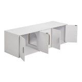 Wooden Cat Box Cabinet 80070803