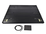 Matte Black Hard Tri-Fold Truck Bed Cover, 5FT Waterproof Tonneau Cover with LED Replacement for 82794751
