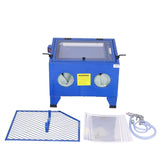 Bench Top Portable Sand Blaster Cabinet Kit 25gallon,sanblasting cabinet 80psi W46541341