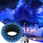 ZUN Christmas Lights Outdoor, 197 FT 580 LED Christmas Decorations Lights/Waterproof String Fairy Lights 07398829