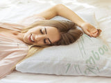 2 pack Bamboo Memory Foam Hypoallergenic Bed For Head Neck Rest Sleeping Shredded 88734388