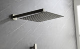 Shower System with Shower Head, Hand Shower, Slide Bar, Bodysprays, Shower Arm, Hose, Valve Trim, 09369555