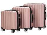 3-in-1 Multifunctional Large Capacity Traveling Storage Suitcase Luggage Set Rose Gold 87851624