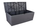 120gal 460L Outdoor Garden Plastic Storage Deck Box Chest Tools Cushions Toys Lockable Seat 41782722