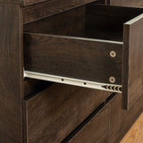 ZUN Drawer dresser cabinet, sideboard, bar counter, buffet counter, table lockers, three plus three W679P252066