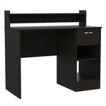 ZUN Charlotte Computer Desk with 2 Storage Shelves and Drawer B128P148894