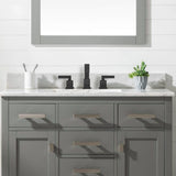 Matte Black Widespread Bathroom Faucet, Waterfall Bathroom Faucets for Sink 3 Hole, 2-Handles Modern T3177P277508