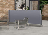 Retractable Side Screen Awning, UV Resistant, Waterproof, Patio Privacy Screen for Garden, Balcony, 85170585