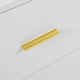 Modern White 9-Drawer Dresser for Bedroom - Ample Storage Wide Chest of Drawers, Sturdy & Safe W1785P324461