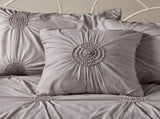 6 Piece Reversible Daybed Cover Set Dark Gray Daybed B03597522