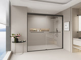 44-48 in. W x 72 in. H Double Sliding Shower Door, Semi-frameless Bypass Bathroom Sliding Door with W1920P300302
