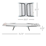 ZUN Folding Lounge Chairs / beach chair （Prohibited by WalMart） 92152608