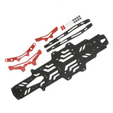 ZUN RC Drift Car Chassis Plate - Carbon Fiber & Aluminum Alloy for MST RMX2.0S RRX2.0S 1/10 Scale 68323730