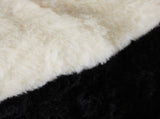 Oversized Bean Bag Chairs,Multicolor Faux Fur Couch Filled with Shredded Sponge,Large Lounger Sofa 75100717