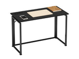 Techni Mobili 31.5 in. Folding Desk for Small Spaces, No Assembly Required, Black B031P286132